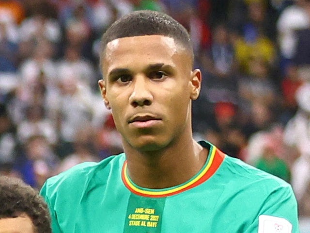 Ismail Jakobs del Senegal el 4 de desembre de 2022