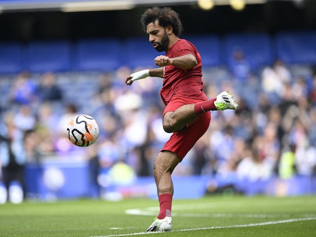 L'atacant del Liverpool Mohamed Salah el 13 d'agost de 2023