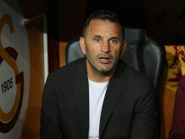 L'entrenador del Galatasaray, Okan Buruk, abans del partit del 24 d'octubre de 2023