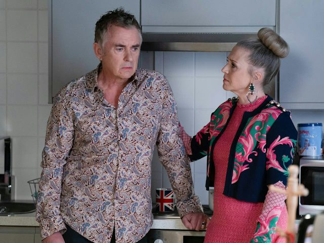 Alfie i Linda a EastEnders el 30 de gener de 2024