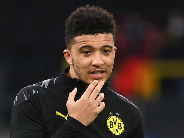 Jadon Sancho del Borussia Dortmund fotografiat el 21 d'abril de 2021