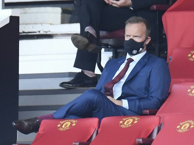 El vicepresident executiu del Manchester United, Ed Woodward, es va fotografiar el setembre del 2020