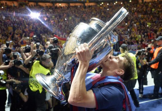Lionel Messi és el segon màxim golejador de la fase eliminatòria de la UCL