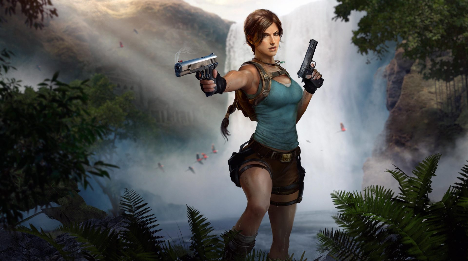 Aquesta és la "nova" Lara Croft?  La vista prèvia del lloc web de Tomb Raider