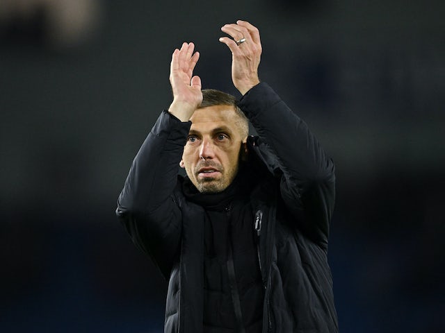 L'entrenador del Wolverhampton Wanderers, Gary O'Neil, reacciona després del partit del 22 de gener de 2024