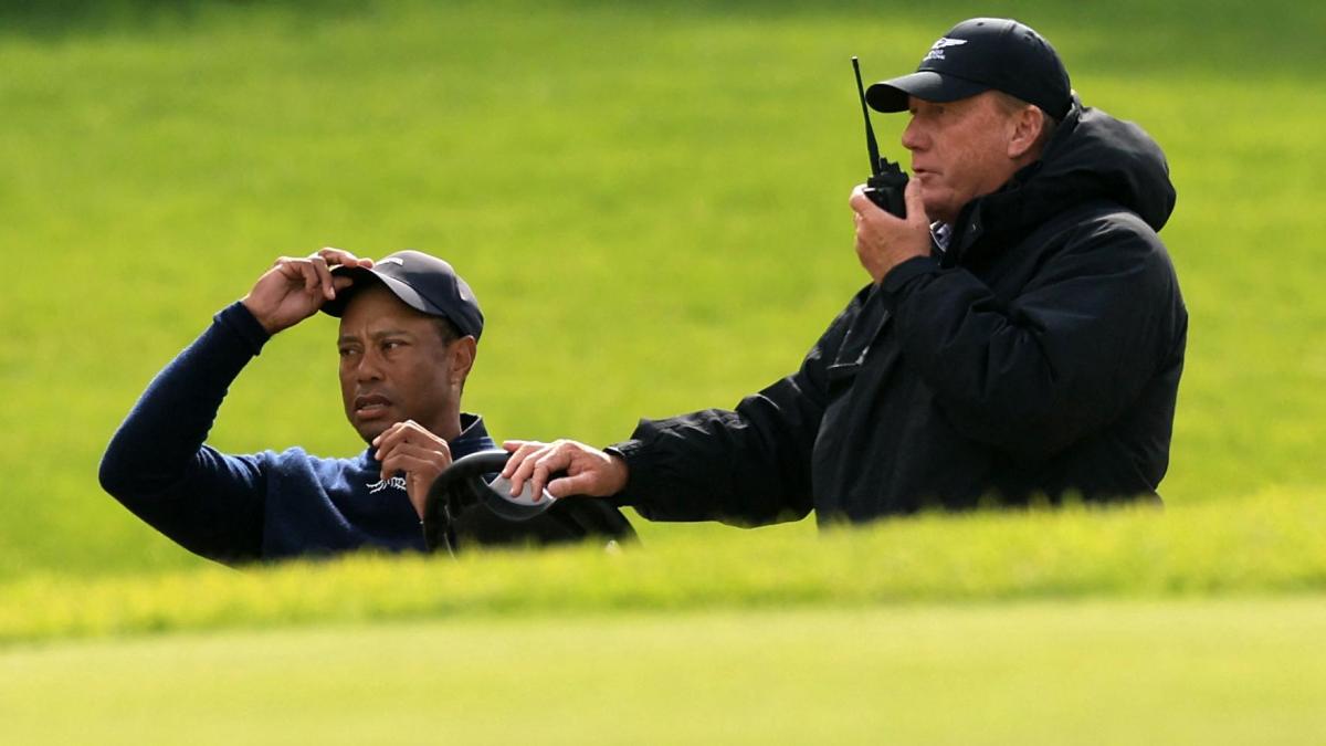 Golf Tiger Woods es retira al Genesis Invitational