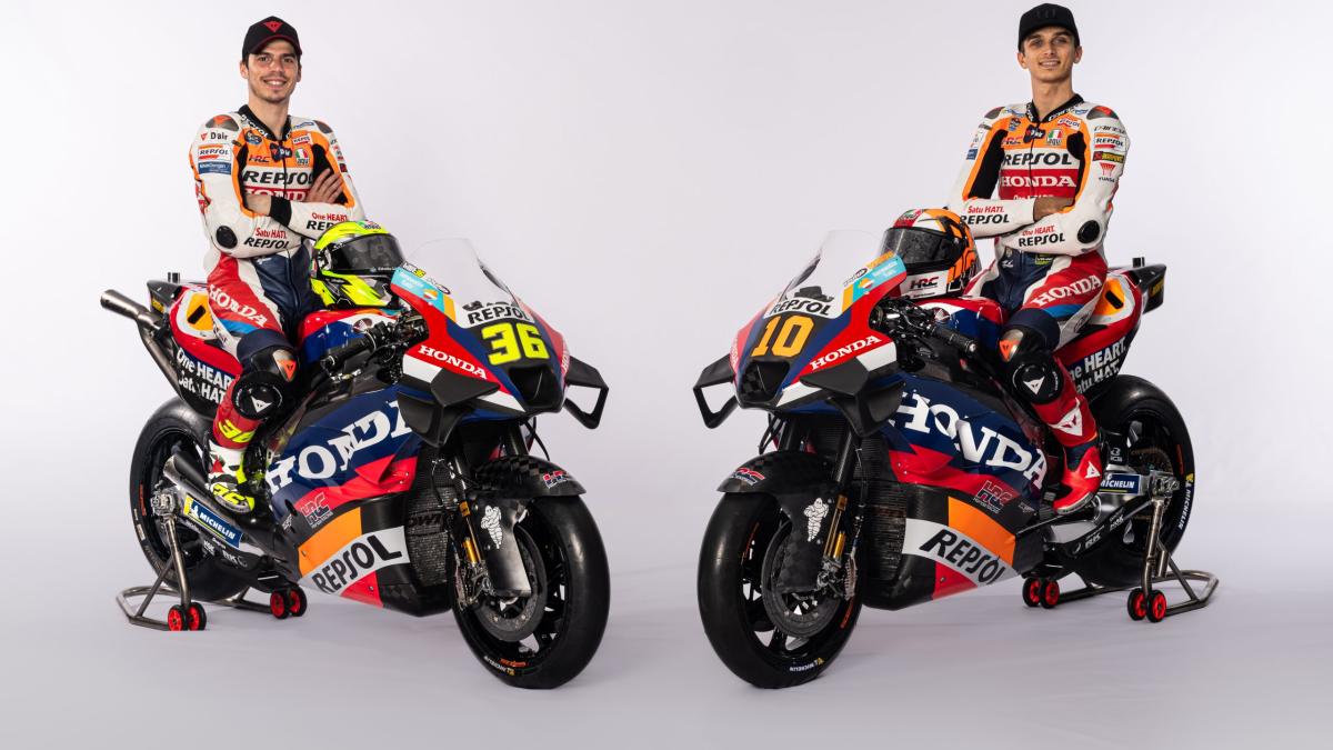 Honda MotoGP, el HRC de Marini i Mir presentat
