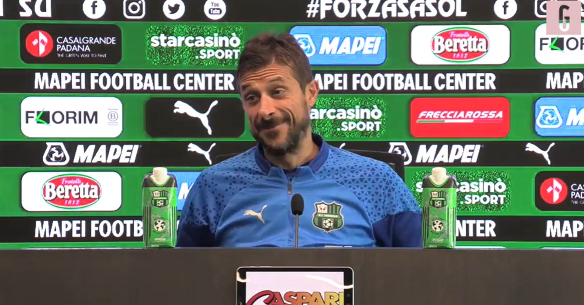 Sassuolo-Empoli, Dionisi: "Enfrontament directe important però no decisiu"