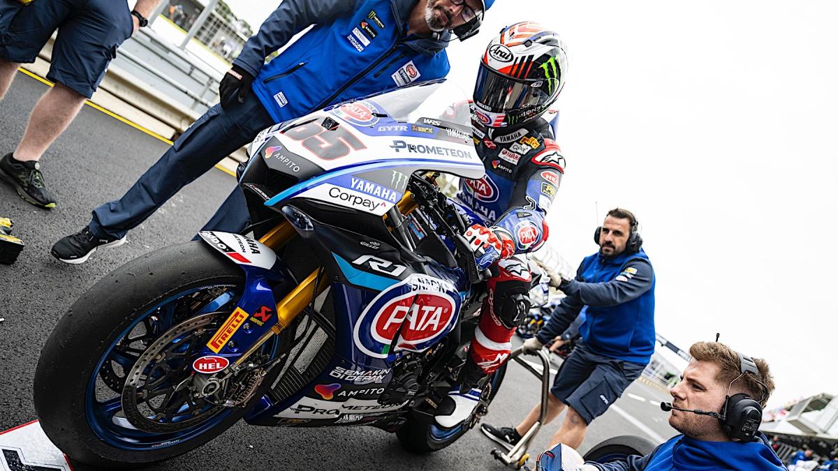 Superbike Australia, com funciona la parada en boxes a la carrera