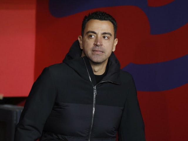 L'entrenador del Barcelona Xavi abans del partit del 10 de desembre de 2023