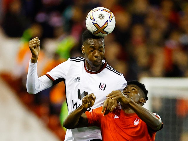 El defensa del Fulham Tosin Adarabioyo en acció al setembre.