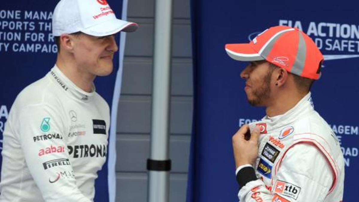 F1, Hamilton hereu de Schumacher a Ferrari?  Fisichella: "Michael l'animarà"