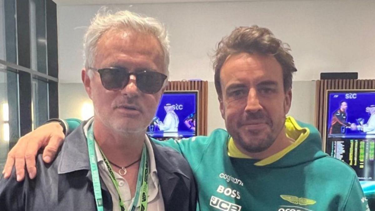 F1, Mourinho: "Alonso és el meu favorit a la F1. Espero un miracle..."