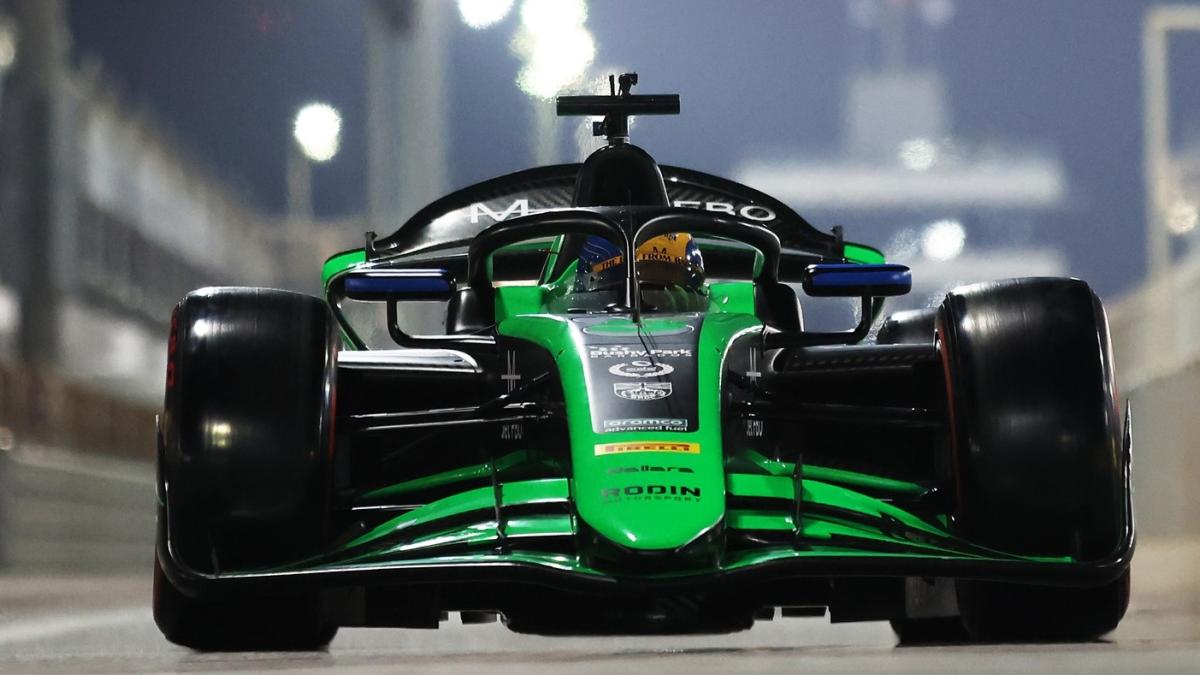 F2 Feature Race Bahrain: resultats, Fórmula 2, F3, Fórmula 3, classificació
