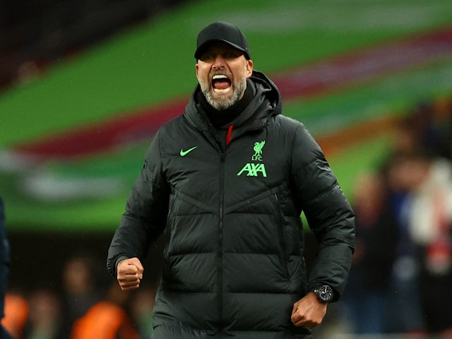 L'entrenador del Liverpool, Jurgen Klopp, reacciona el 25 de febrer de 2024