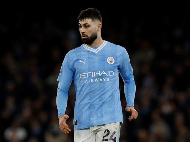 Josko Gvardiol del Manchester City fotografiat el 16 de desembre de 2023