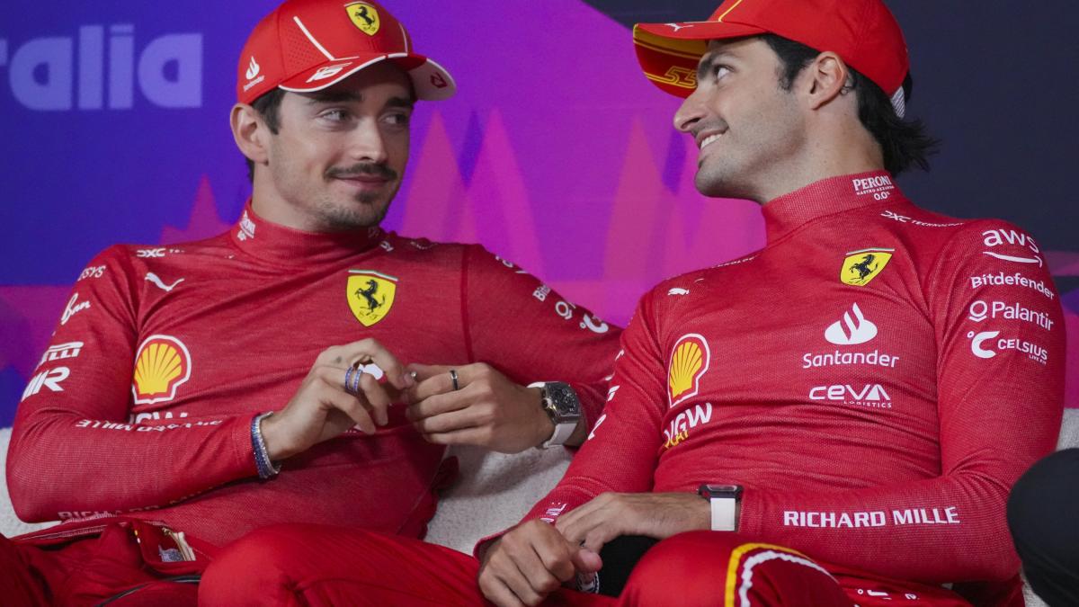 Ferrari: Sainz-Leclerc és 2-0.  Charles ha de respondre