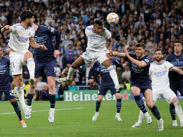 Rodrygo del Reial Madrid va marcar el seu segon gol el 4 de maig de 2022