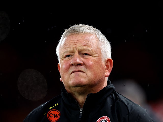 Chris Wilder, entrenador del Sheffield United, el 4 d'abril de 2024