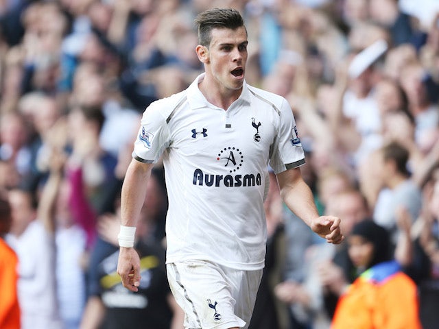 Gareth Bale fotografiat per al Tottenham el 2013