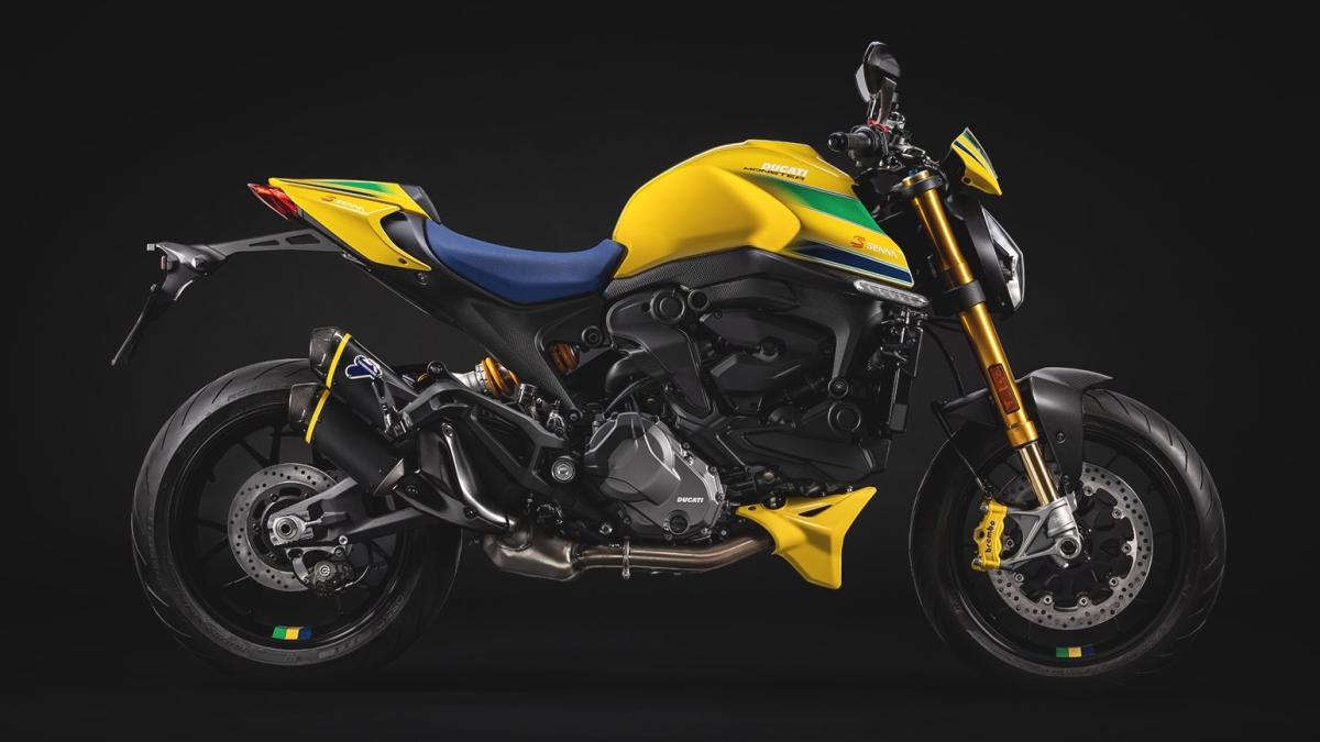 Ducati Monster Senna: una moto nua de col·leccionista per a l'as brasiler