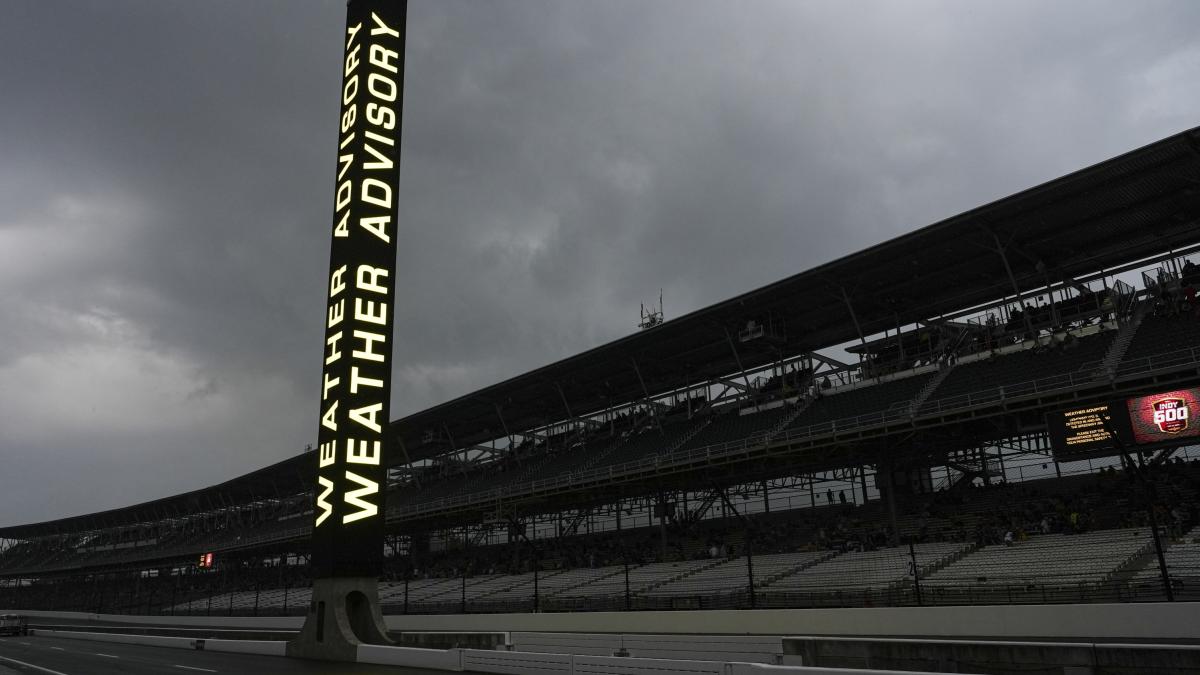 El mal temps bloqueja la Indianapolis 500: la sortida s'ajorna