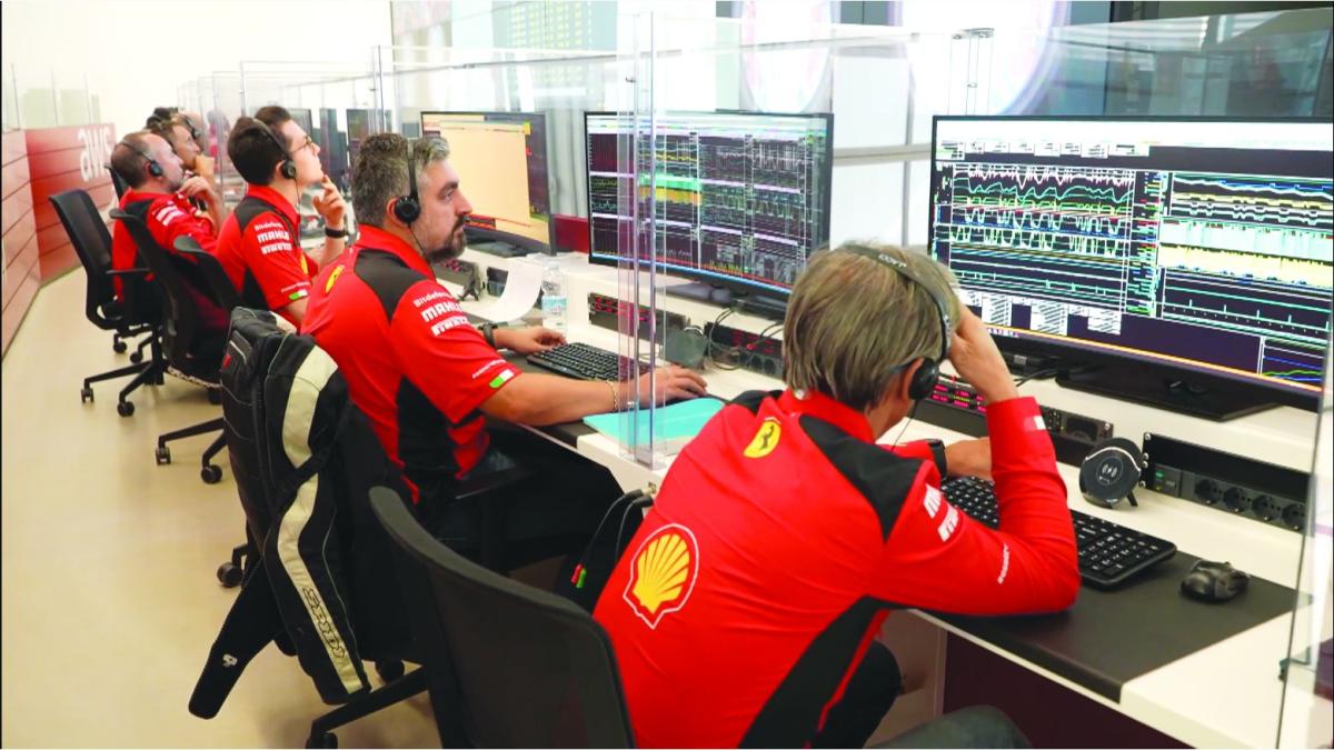 Leclerc Montecarlo i el garatge remot de Ferrari
