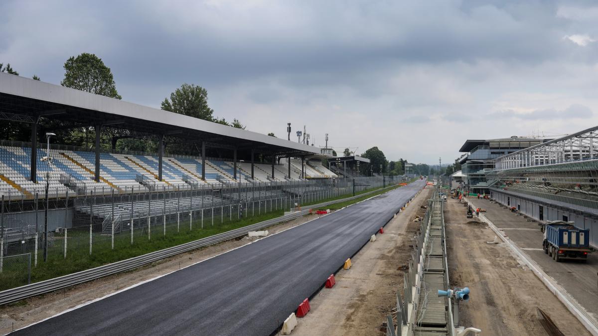 Obres de la pista de Monza: gairebé acabades, Sticchi Damiani "Necessita ajuda del govern"