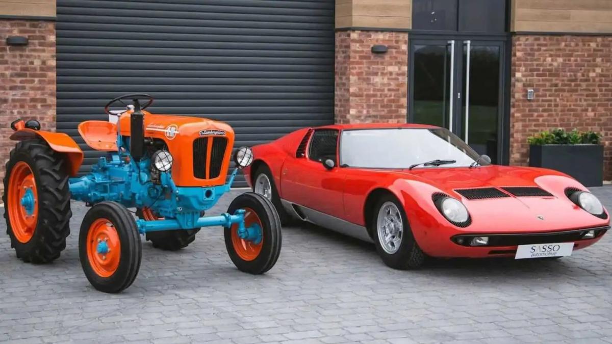 Tractors Lamborghini: Porsche i Ferrari, els supercotxes per a l'arada