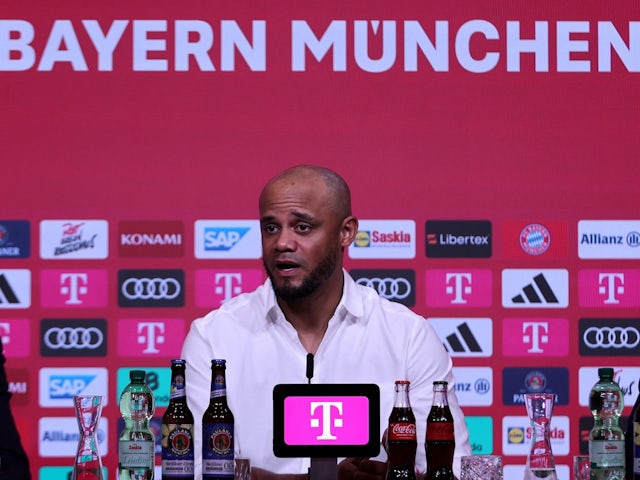El nou entrenador del Bayern de Munic, Vincent Kompany, durant una conferència de premsa el 30 de maig de 2024