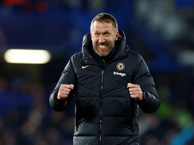 L'entrenador en cap del Chelsea, Graham Potter, després de la victòria de la Lliga de Campions davant el Borussia Dortmund el 7 de març de 2023.