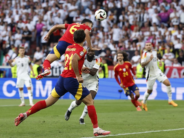 L'espanyol Mikel Merino va marcar el seu segon gol el 5 de juliol de 2024